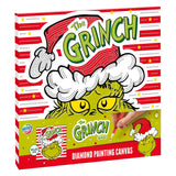 Kreative Bastelgruppe, Diamantmalerei-Leinwand „Der Grinch“ – 30 x 30 cm - afbeelding 2