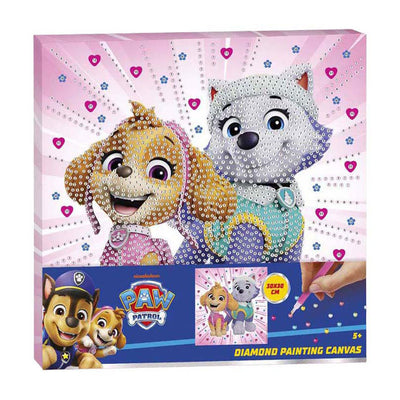 Kreative Bastelgruppe Paw Patrol Diamantmalerei-Leinwand – 30 x 30 cm