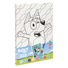 Moxy Bluey Malen nach Zahlen auf Leinwand