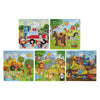 Puzzle Holz Mini 9 Stücke 5 Assorti
