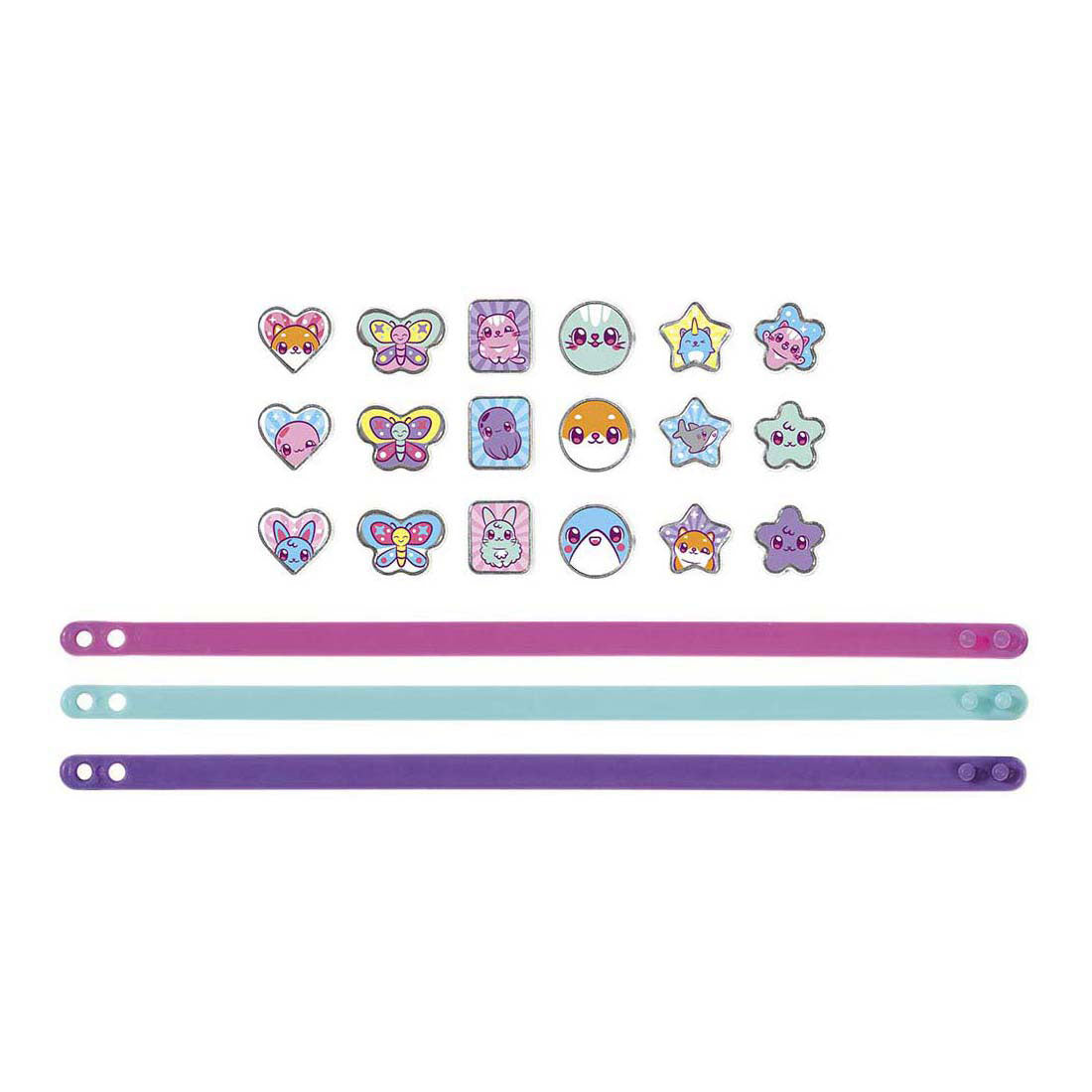 Mini Mymy 3 Armbänder 18 Charms