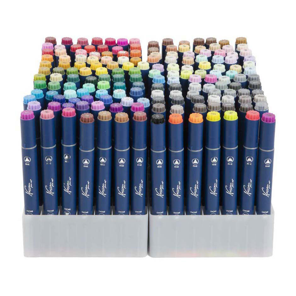 Creative craft group nassau fine art dual markers - 168pcs.