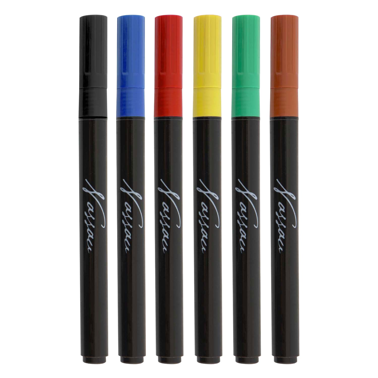 Creative Craft Group Nassau Glas-Porzellan-Marker – 6 Stk.