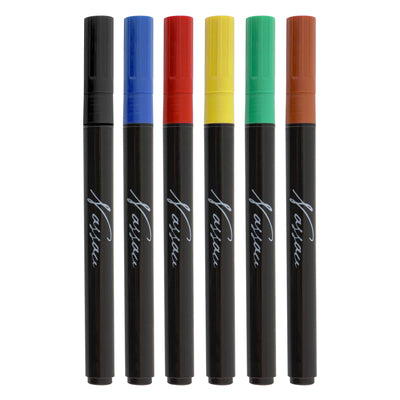 Creative Craft Group Nassau Glas-Porzellan-Marker – 6 Stk.