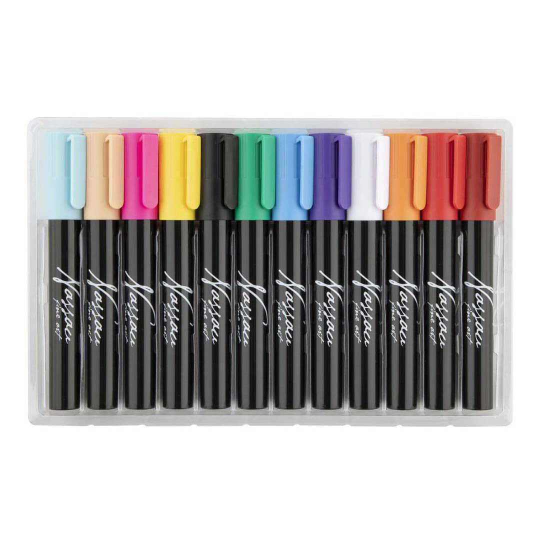 Creative Craft Group Nassau Window Kreidemarker-Set – 12-tlg.