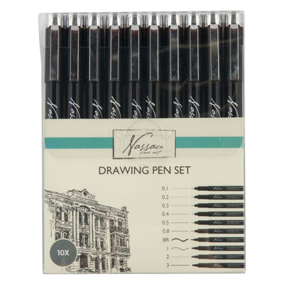 Creative Craft Group Nassau Fineliner-Set – 10-tlg.