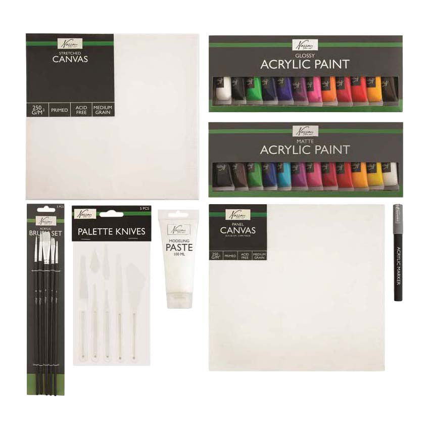 Creative Craft Group Nassau komplettes Acryl-Set – 38-tlg.