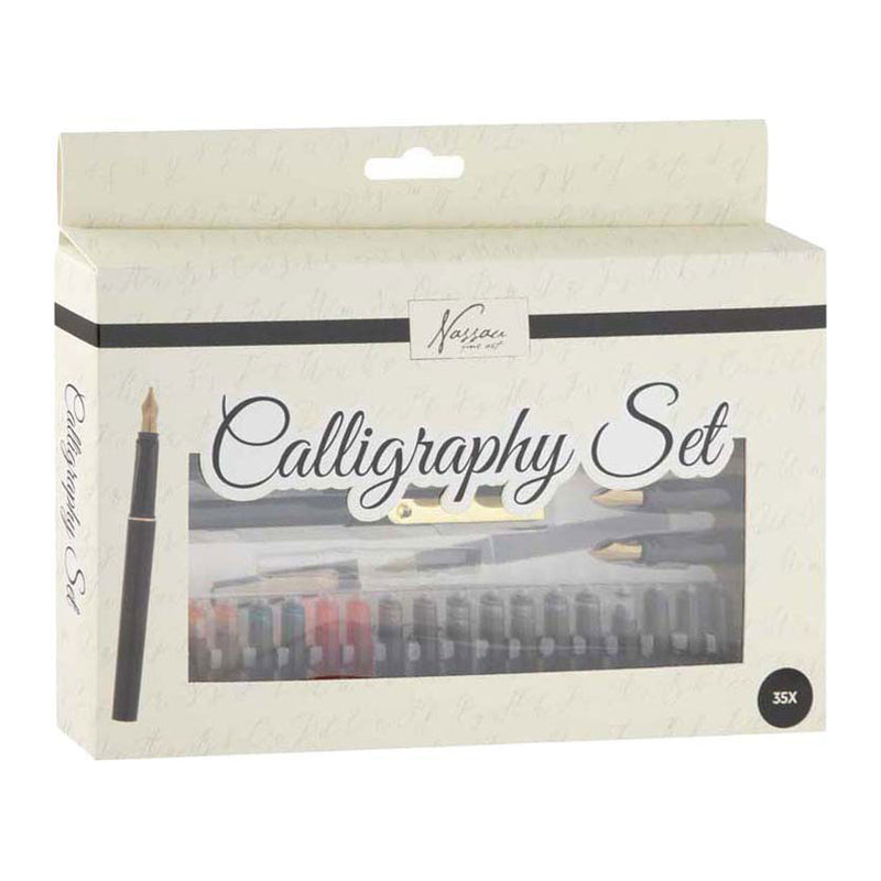 Creative Craft Group Nassau komplettes Kalligraphie-Set – 35-tlg.