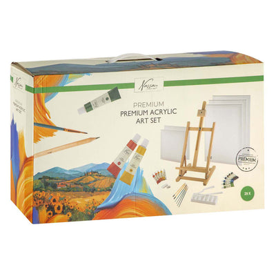 Creative Craft Group Nassau Premium Acryl-Kunstset – 28-teilig.