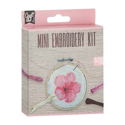 Creative Craft Group Mini-Stickset Blume - inkl. Nadel und Faden