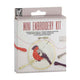 Creative Craft Group Mini-Stickset Vogel – inkl. Nadel und Faden