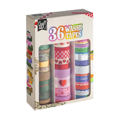 Creative craft group washi tape set 3m - 36pcs.
