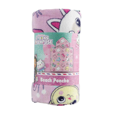Strandponcho der kreativen Bastelgruppe Gabby's Dollhouse – 60 x 60 cm