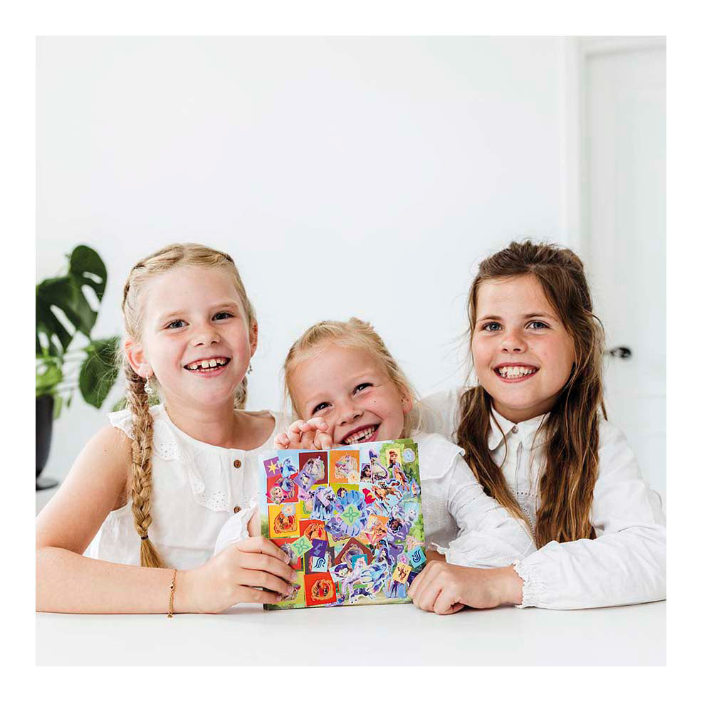 Creative Craft Group Totum Unicorn Academy-Aufkleberset – 3 Bögen + 1 Hintergrund