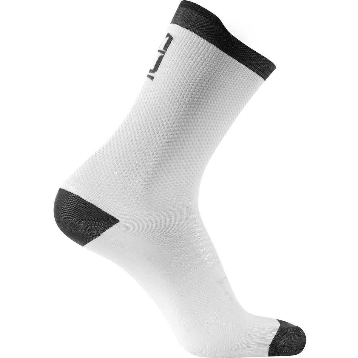 Sidi Socke Nitiidus Socke 18cm - Nr. 381 weiß schwarz