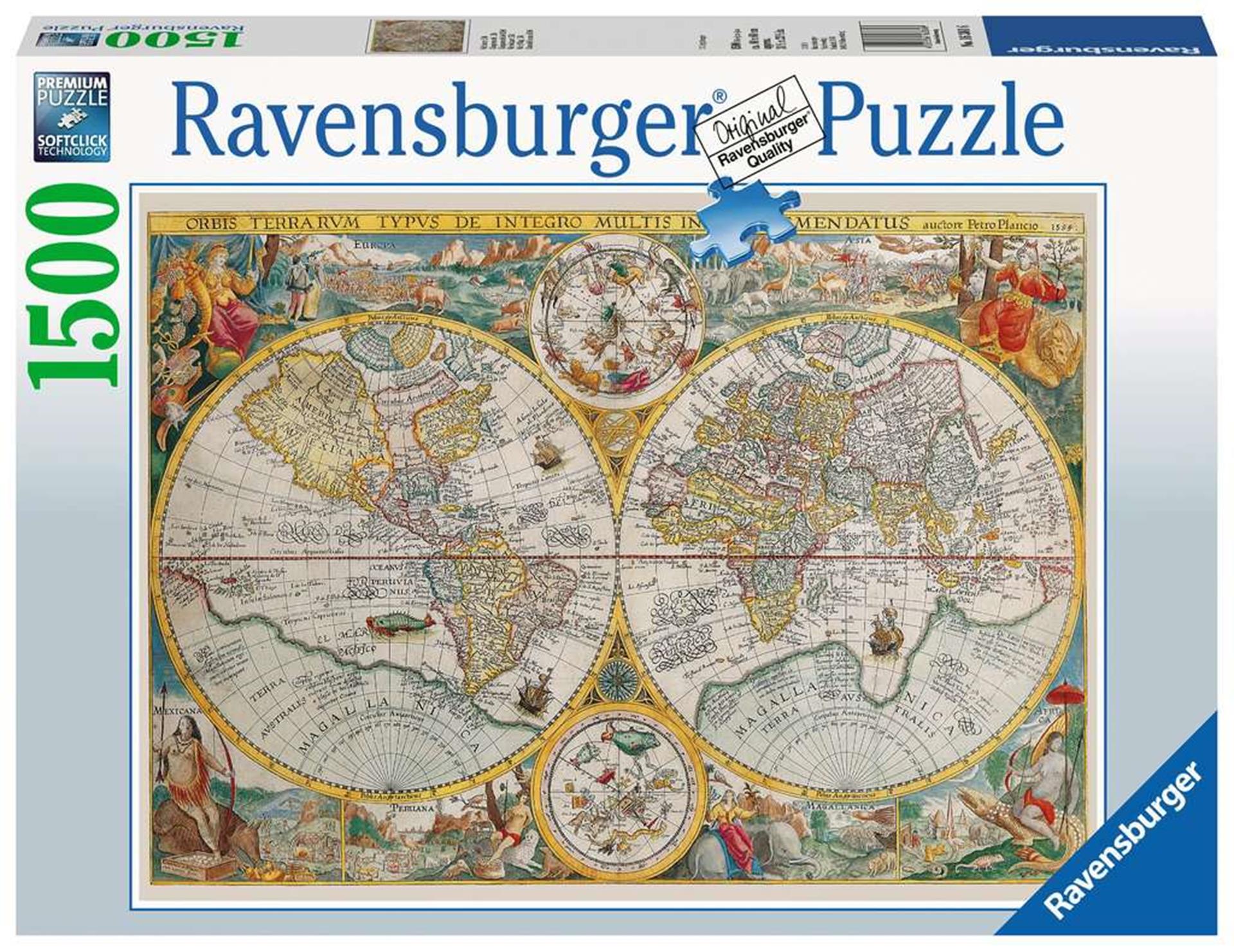 Ravensburger Historische Karte, 1500st.