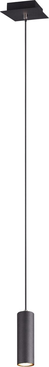 Trio Marley Hängelampe - Schwarz matt - exkl. Leuchtmittel 1 x GU10 35 W – höhenverstellbar