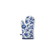 Ambiente Ofenhandschuh Delfter Blau mit Blumenmuster