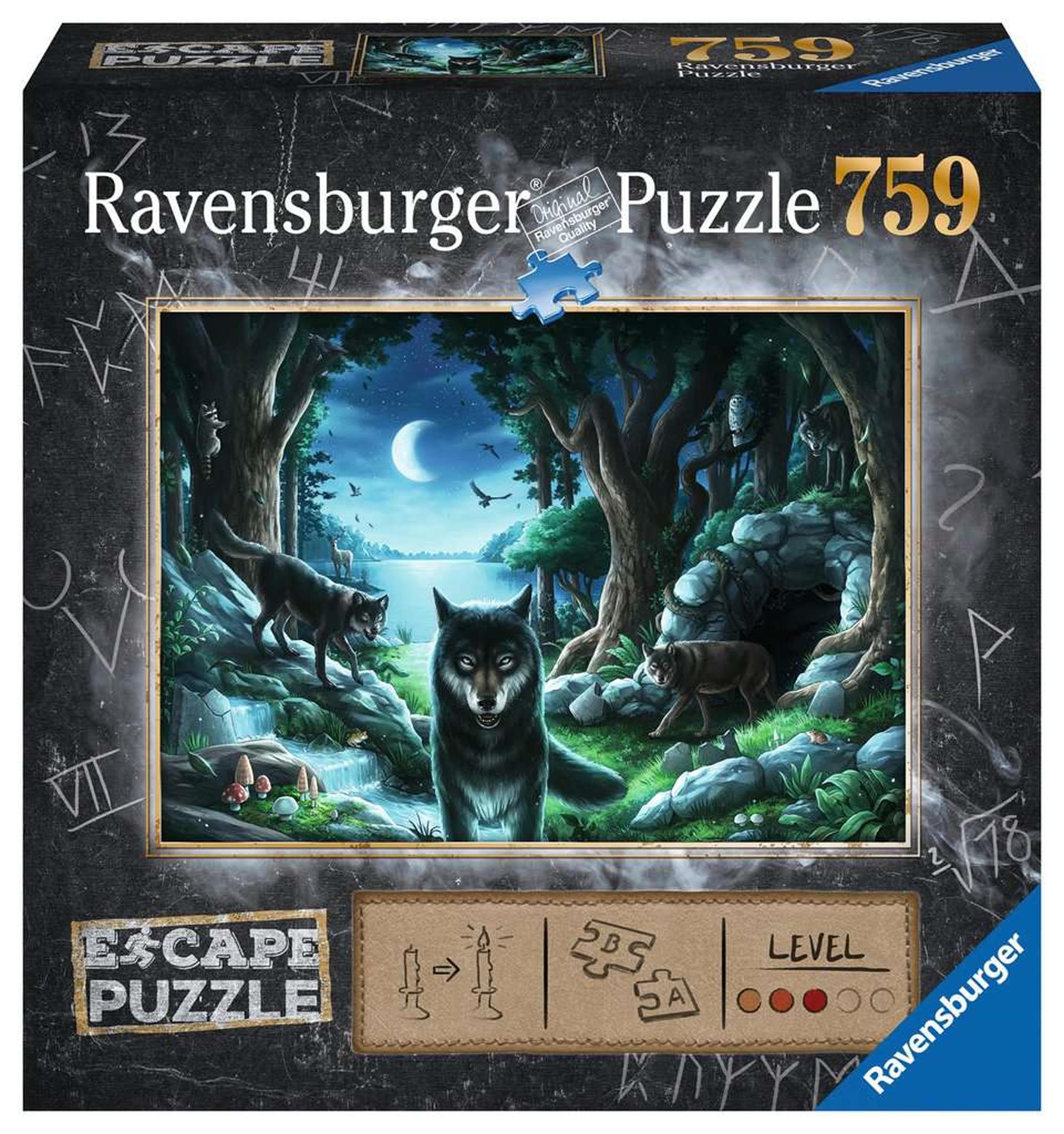 Ravensburger Escape 7 Fluch der Wölfe-Puzzle