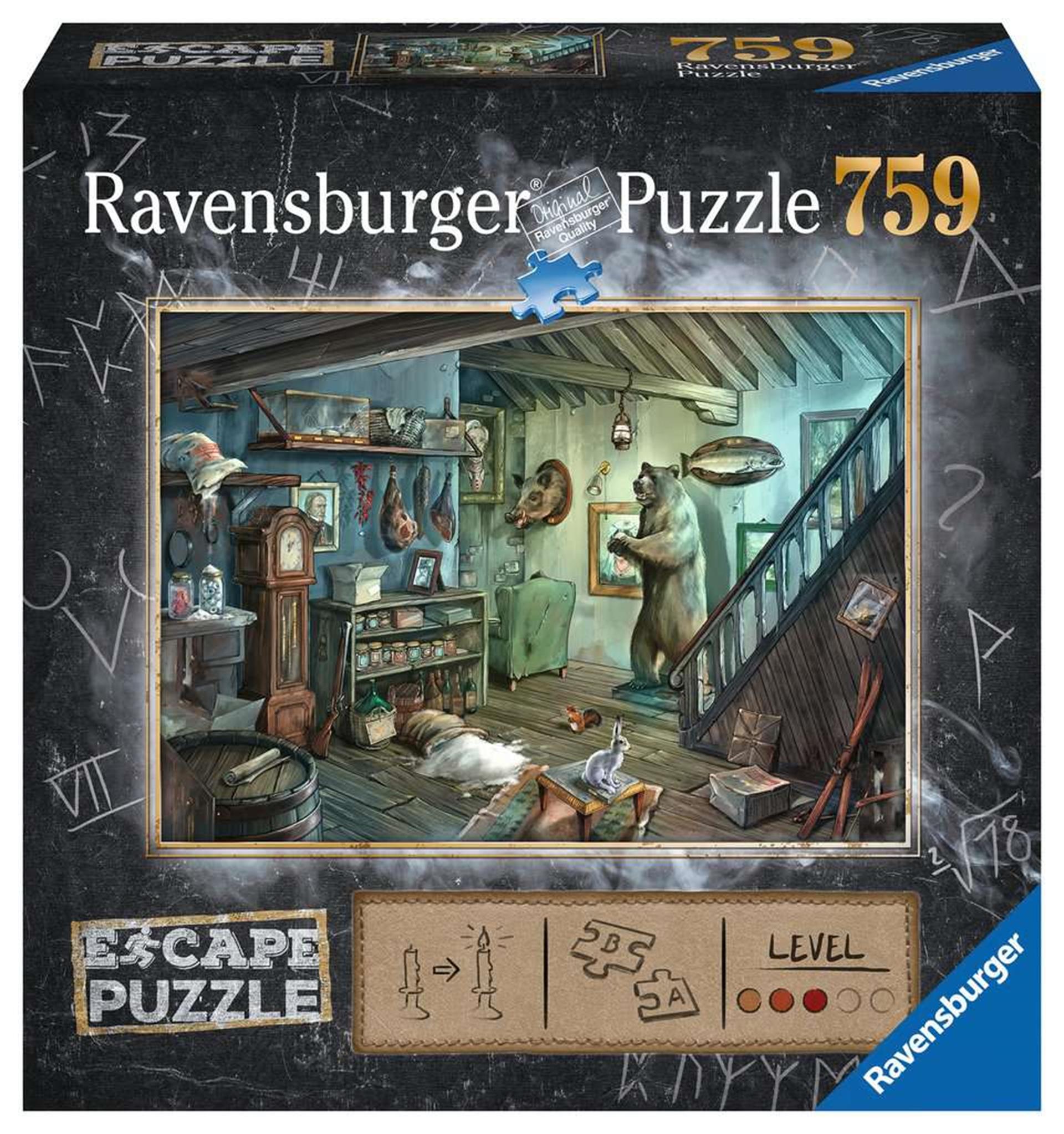 Ravensburger Escape -Rätsel Verbotener Keller 759 Stücke