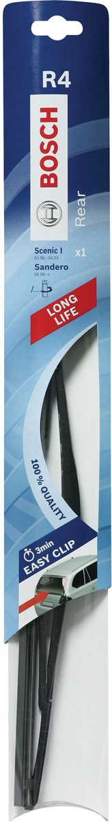 Bosch Scheibenwischerblatt R4 400 mm Gummi schwarz