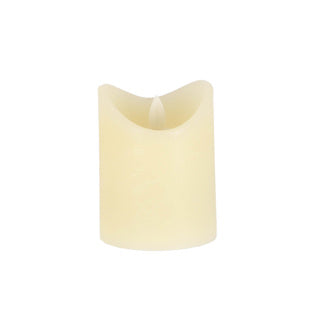 Daily Home LED Kerze 7,5x10 cm creme | 4 Stück