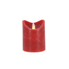 Daily Home LED Kerze 7,5x10 cm rot | 4 Stück