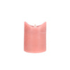 Daily Home LED-Kerze 7,5x10 cm rosa | 4 Stück