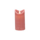 Daily Home LED-Kerze 7,5x15 cm rosa | 4 Stück