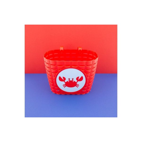 Qibbel Widk Kinderkorb Explorer Clappy Crab Rood