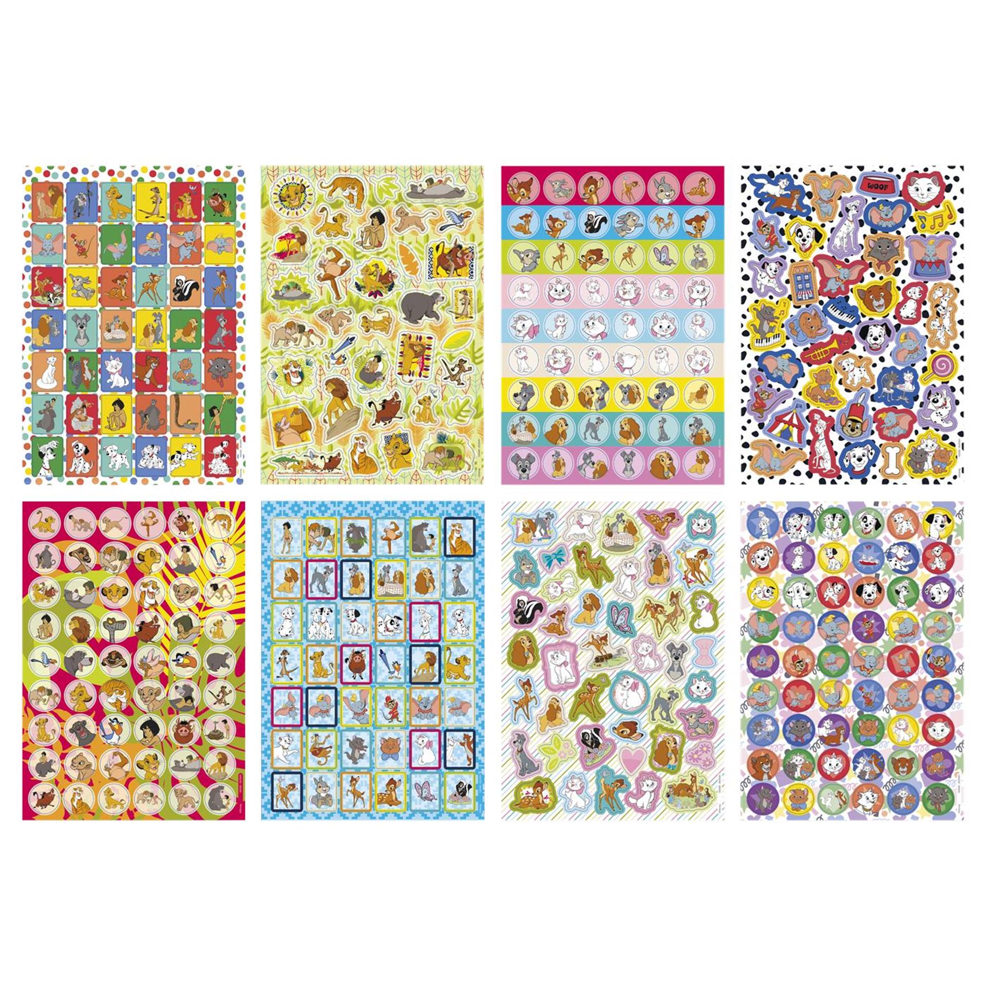 Moxy Disney Glitzer-Stickerbuch