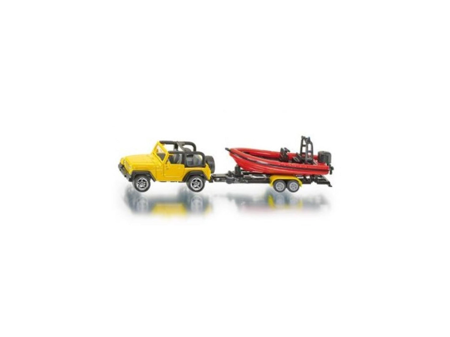 Siku 1658 Jeep mit Boot