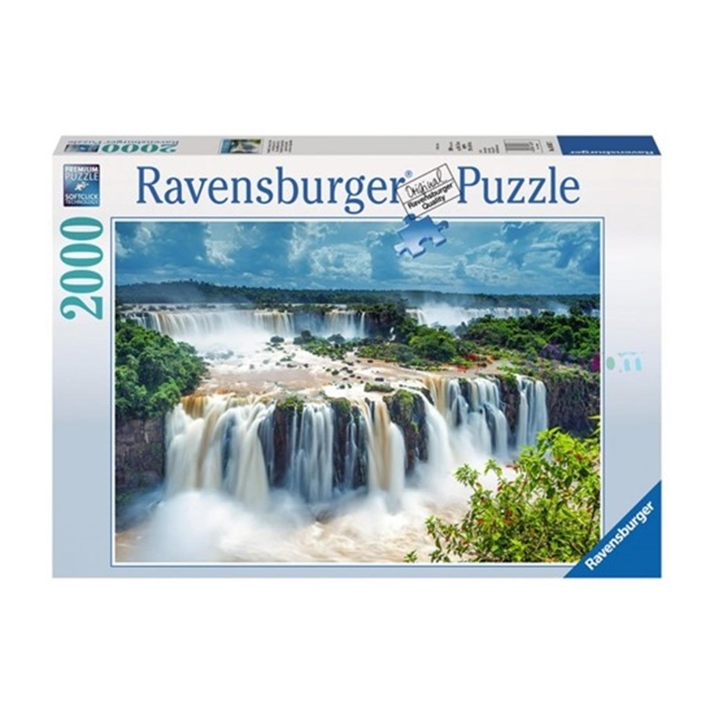 Ravensburger Jigsaw Puzzle Wasserfälle aus Iguazu, Brasilien, 2000st.
