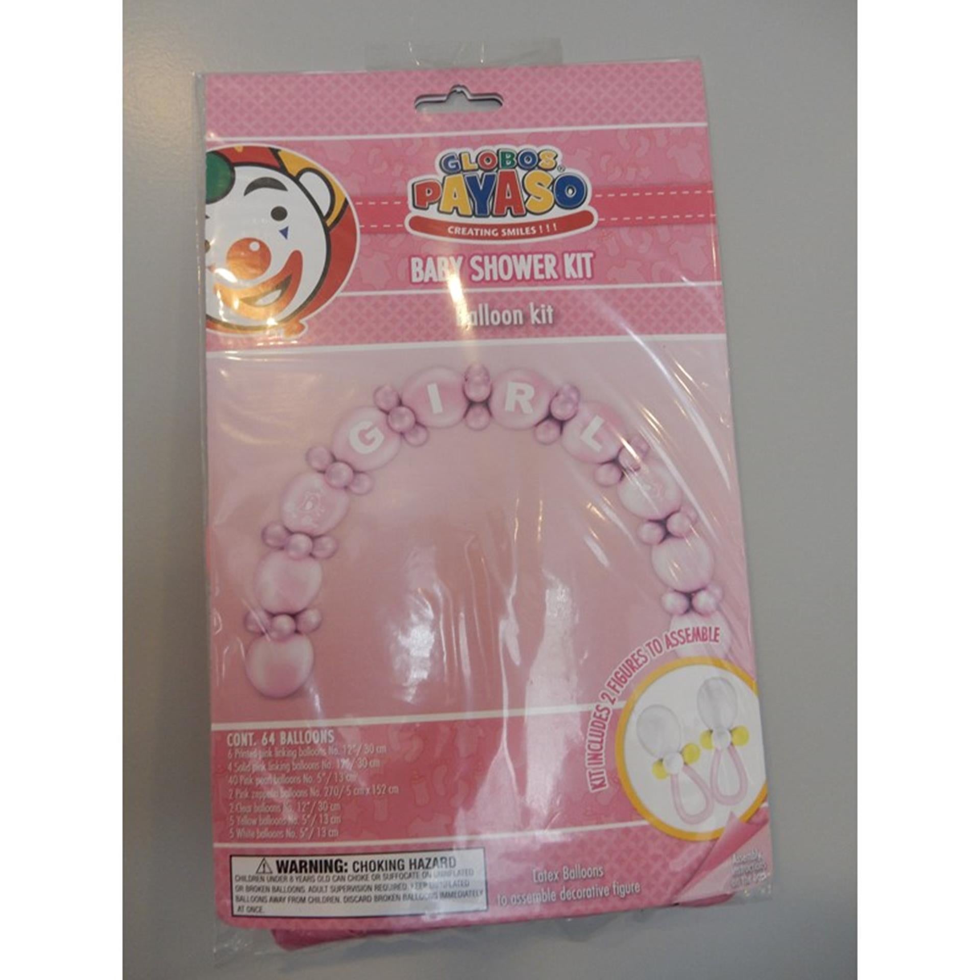 Globos Ballongirlanden-Set Mädchen 290cm