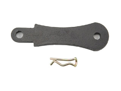 Windschutzscheibenhalteblech für Yepp Mini Alu schwarz