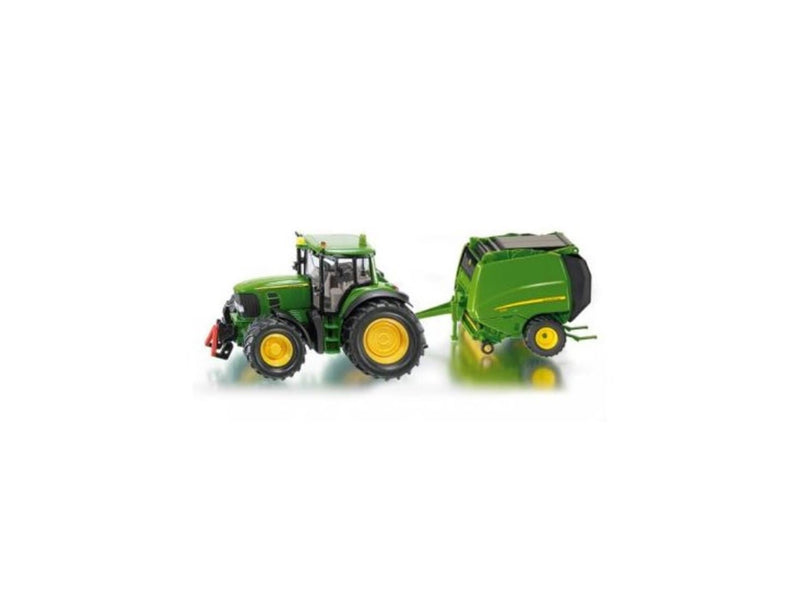 Siku 1665 John Deere mit Ballen