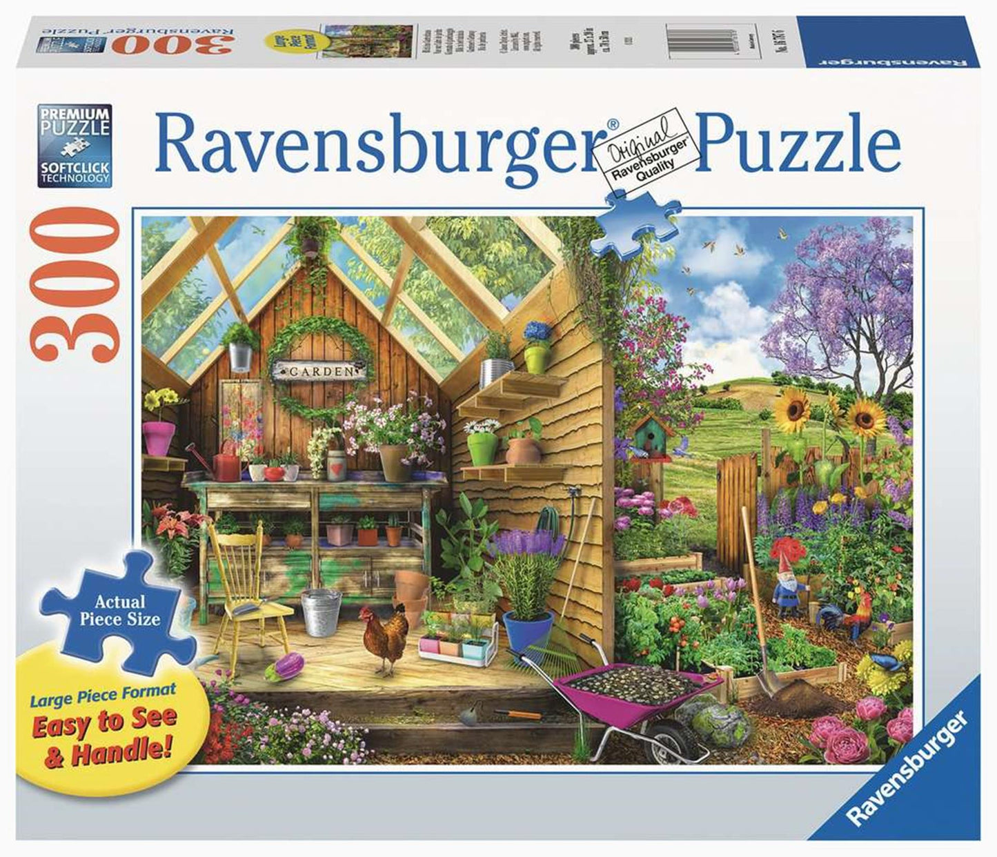 Ravensburger Puzzle im Gartenhaus, 300st.