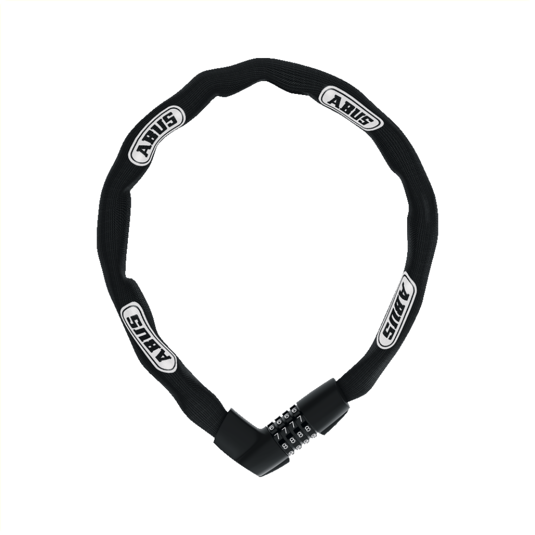 Abus Tresor 1385 110 - Zahlenkette - 7mm - Schwarz