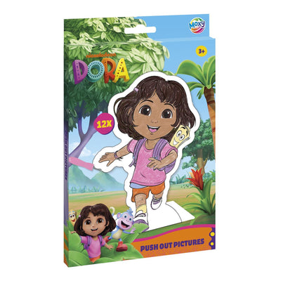 Moxy Dora Push-Out-Bilder, 12 Blatt