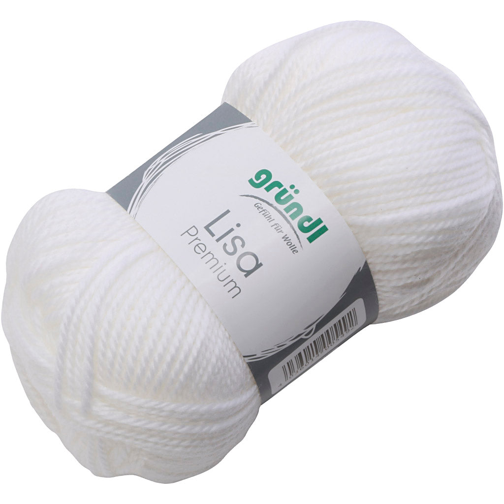 Weiß, 50 Gr 1 Ball