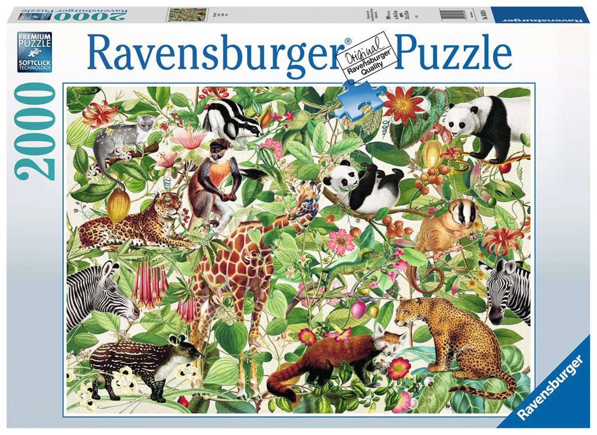 Ravensburger Puzzle Dschungel 2000 Teile