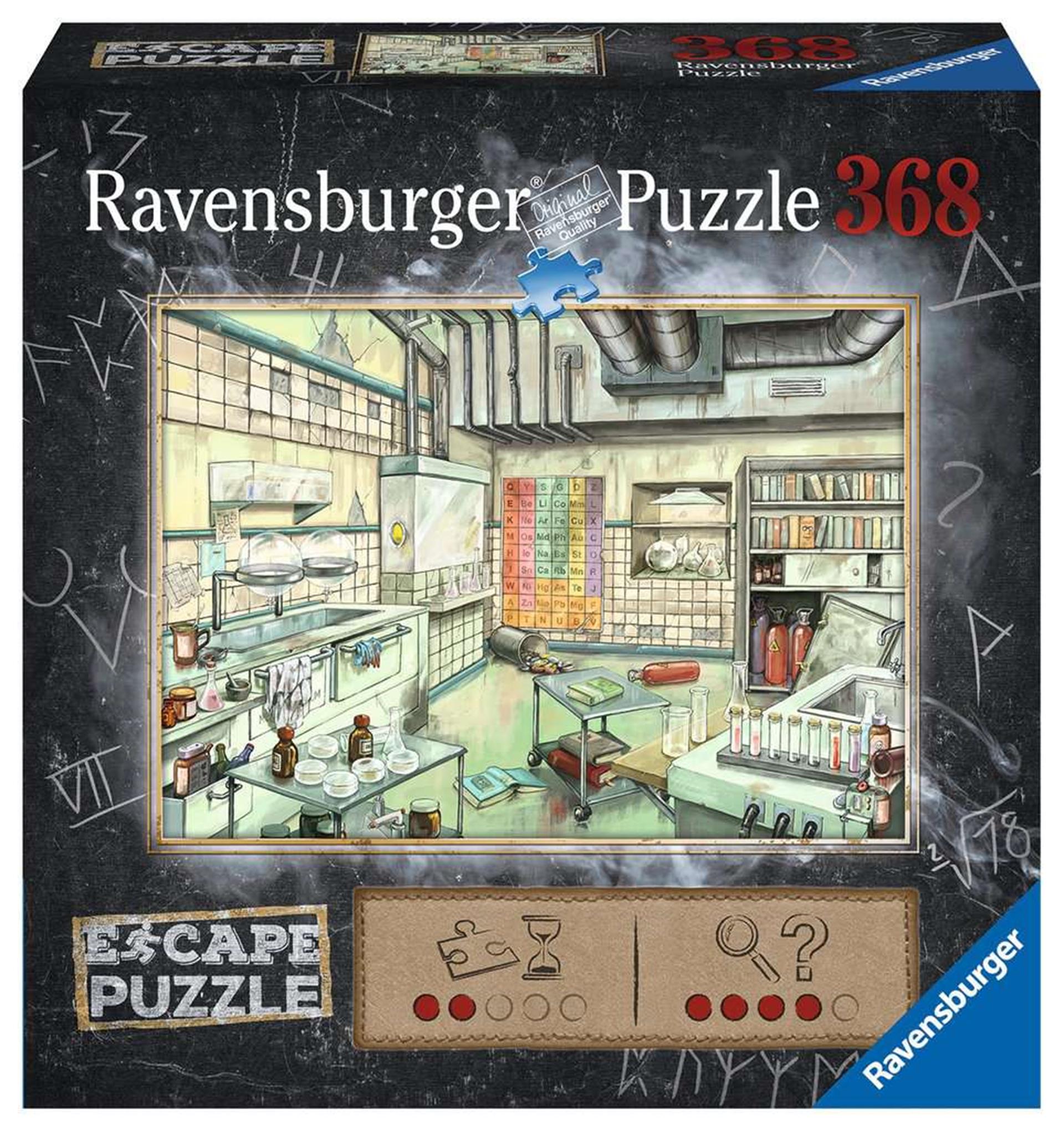 Ravensburger Fluchträtsel Chemielabor