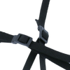 Matingürtel de Luxe gerade Neopren 43 mm M-6753H