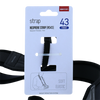Matingürtel de Luxe gerade Neopren 43 mm M-6753H
