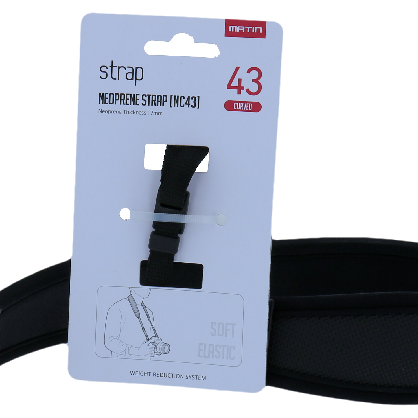 Matingürtel de Luxus um Neopren 43 mm M-6780H