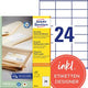 Multifunktionsetiketten Avery Zweckform LR3475 100x24mm