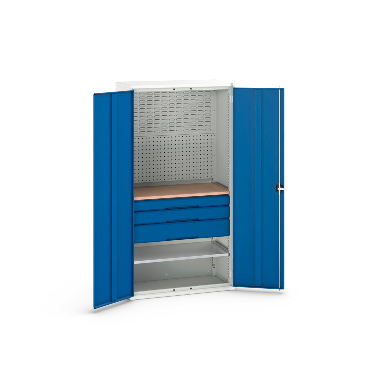 Unterer Systemschrank + Schubladen 1050 x 550 x 2000 mm