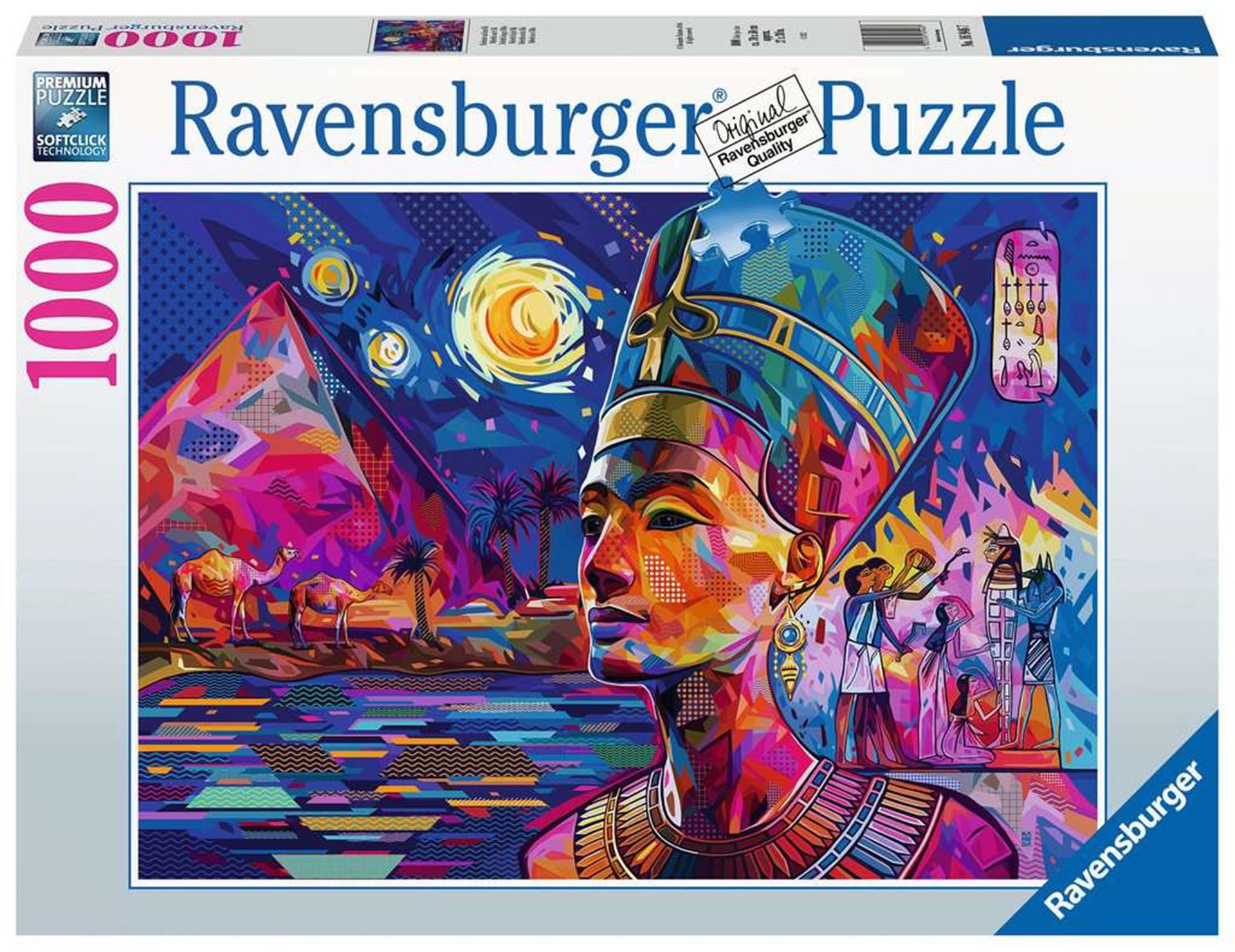 Ravensburger Puzzle Nofretete am Nil 1000 Teile