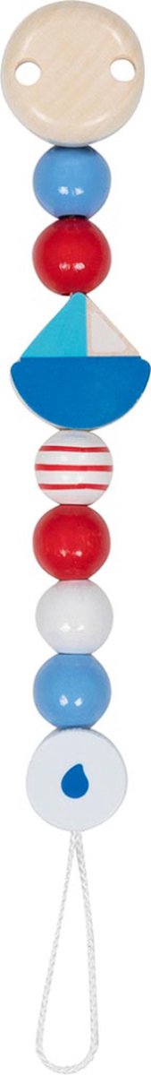 Goki Schnullerkette - Boot - L21cm - Holz