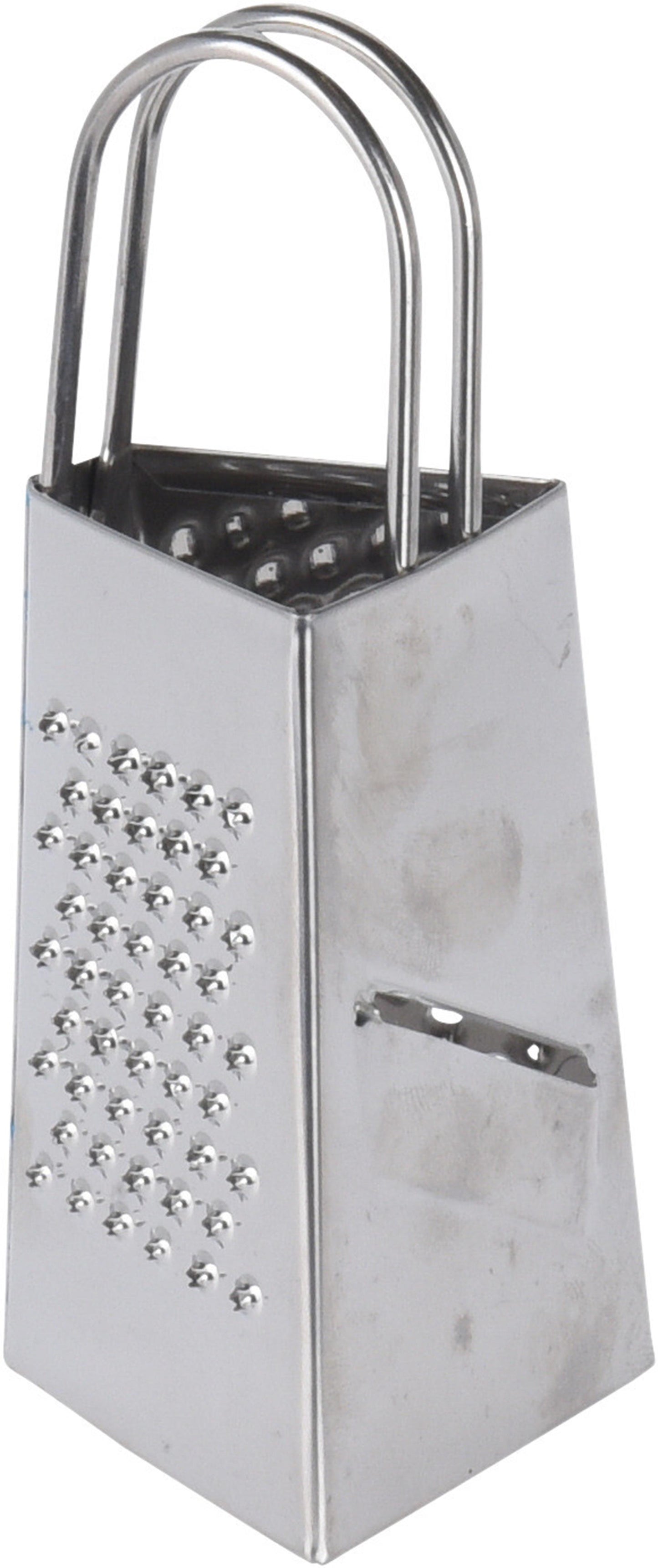 Excellent Houseware Mini-Reibe aus Edelstahl, 5 x 5 x 12 cm